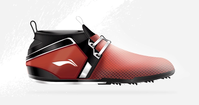 Design d'une chaussure pour la marque Li-ning